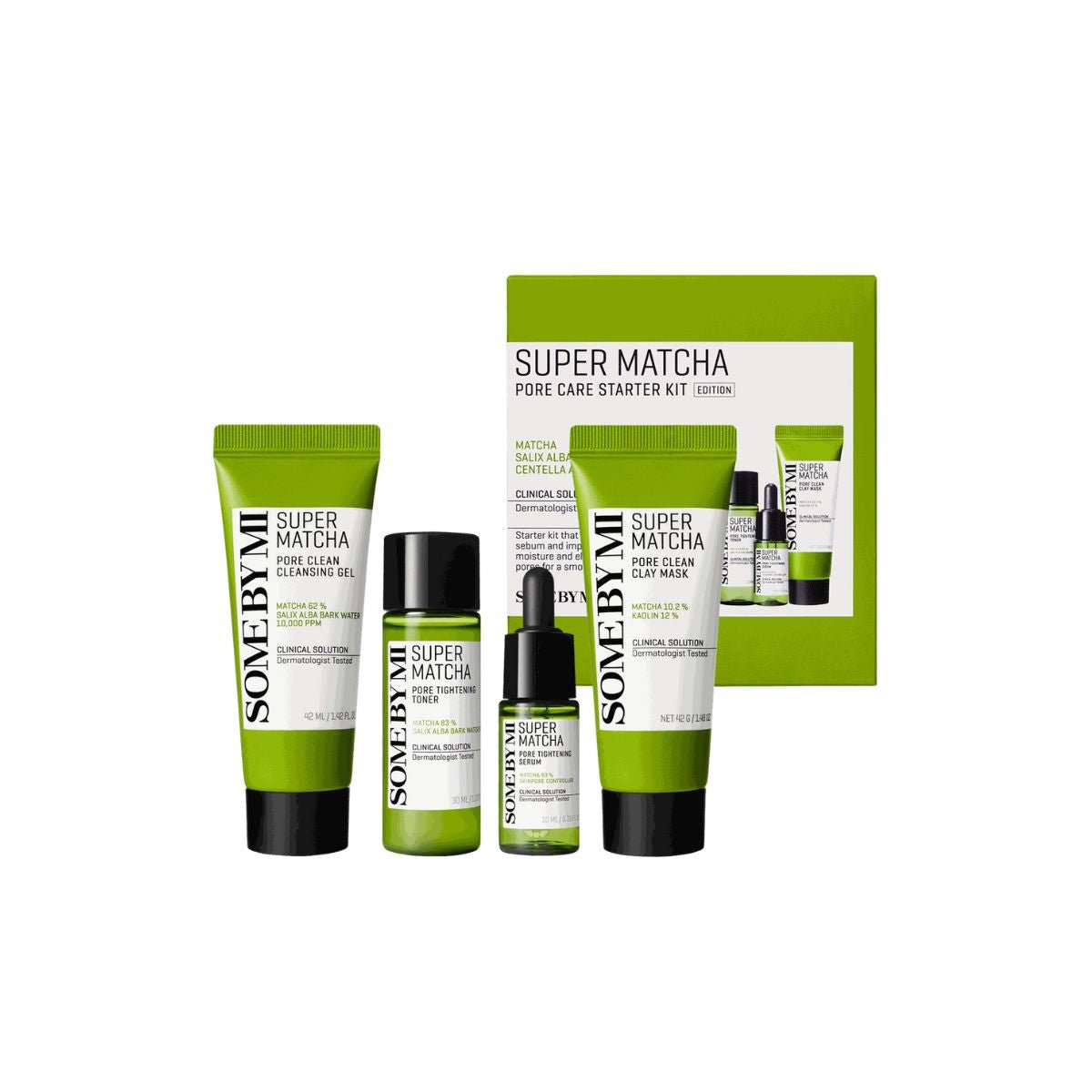 Buy Set SOME BY MI SUPER MATCHA PORE CARE STARTER KIT – Planet Skin