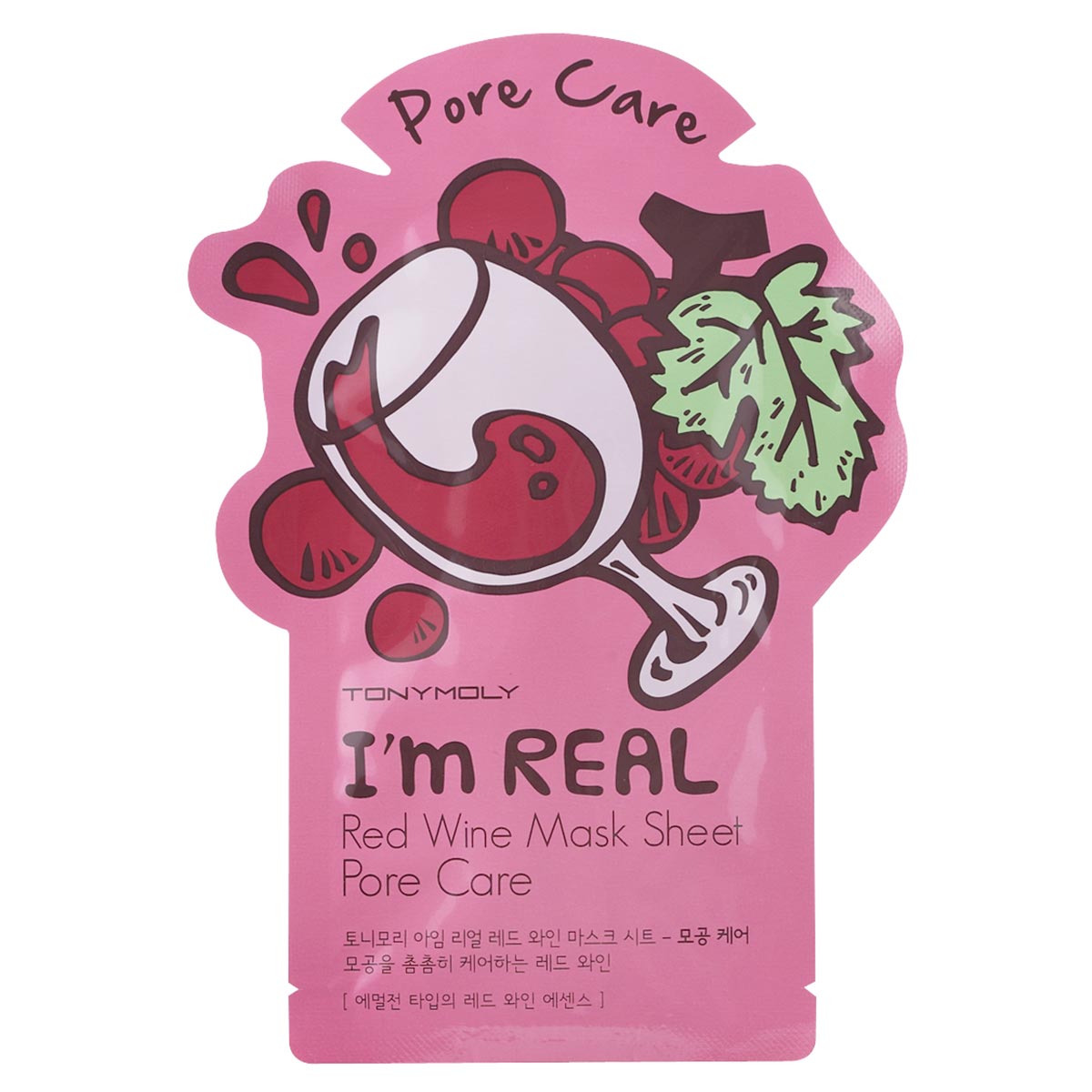 I AM RED WINE MASK SHEET – PORE CARE