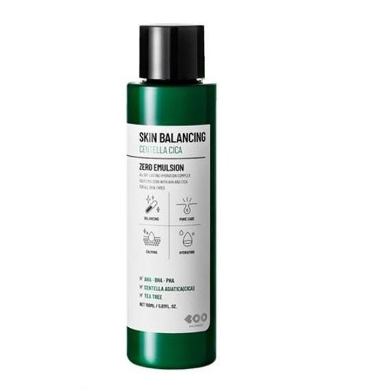Emulsión Dearboo Skin balancing cica zero emulsion (aha-bha-pha) 150ml