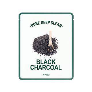Mascarilla A'Pieu Pore Deep Clear Black Charcoal Mud Mask 25g