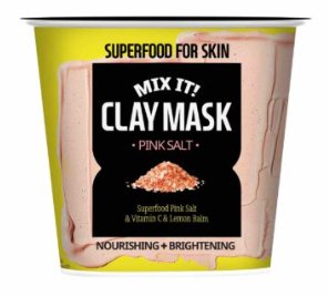 Mascarilla facial FARM SKIN SUPERFOOD FOR SKIN MIX IT! CLAY MASK PINK SALT