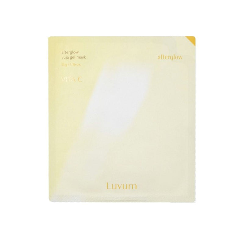 Mascarilla facial Luvum Afterglow Yuja Vitamin C Gel Mask 33g