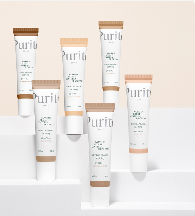 BB Cream Purito Seoul Wonder Releaf Centella BB Cream #29 Caramel Beige 30ml