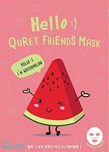 Mascarilla facial Quret Hello :) Quret Friends Mask - Watermelon 25g