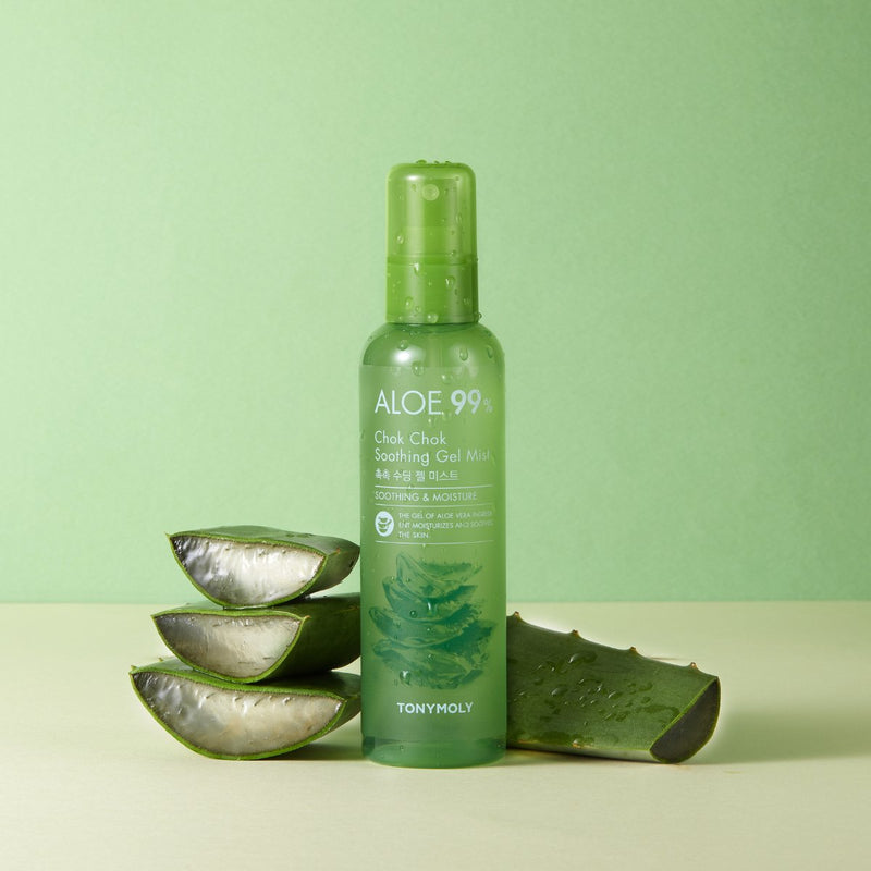 Bruma facial Tonymoly Aloe 99% Chok Chok Soothing Gel Mist 250ml