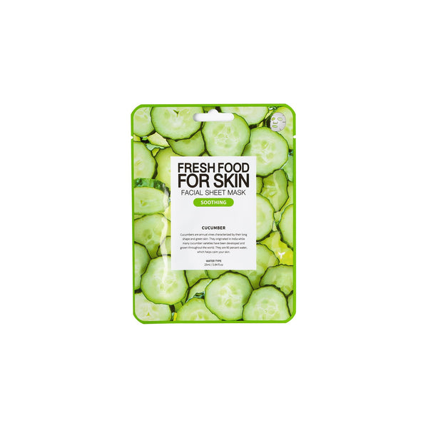 Farm Skin Fresh Food For Skin Facial Sheet Mask (Cucumber) 25ml