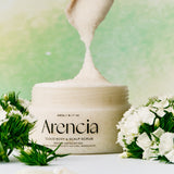 Exfoliante corporal y capilar Arencia Fresh Cloud Body & Scalp Scrub White Tea & Neroli 260g