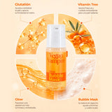 Mascarilla facial Vegan Vampire Glow Bubble Mask 95 ml