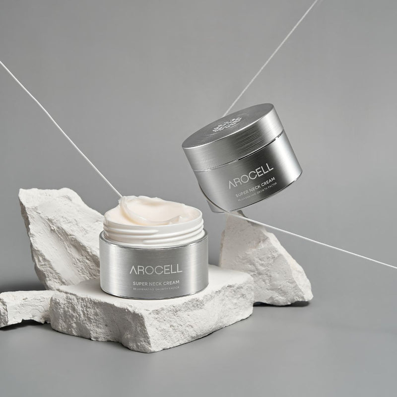 Crema de cuello y contorno de ojos Arocell Super Neck Cream 80g