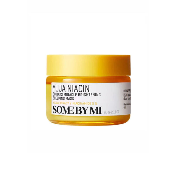 Mascarilla de noche Some By Mi Yuja Niacin 30 Days Miracle Brightening Slepping Mask 60g