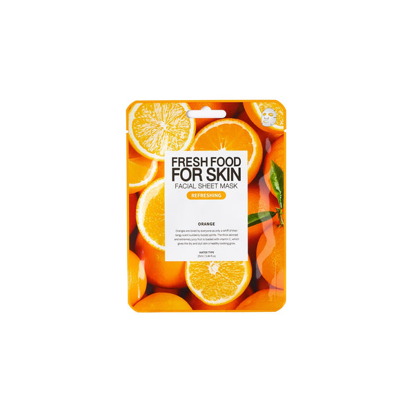 Farm Skin Fresh Food For Skin Facial Sheet Mask (Orange) 25ml