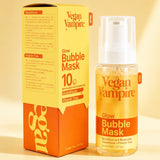 Mascarilla facial Vegan Vampire Glow Bubble Mask 95 ml