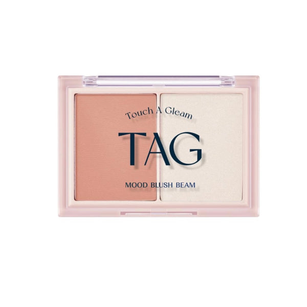 Paleta de maquillaje TAG Mood Blush Beam #1 Bare Coral 9g