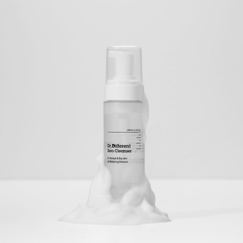 Espuma Limpiadora Dr. Different Zero Cleanser (For Normal & Dry Skin) 200ml