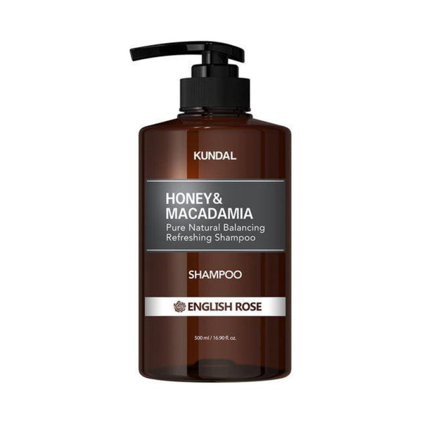 Champú Kundal Honey & Macadamia Nature Shampoo English Rose 500ml