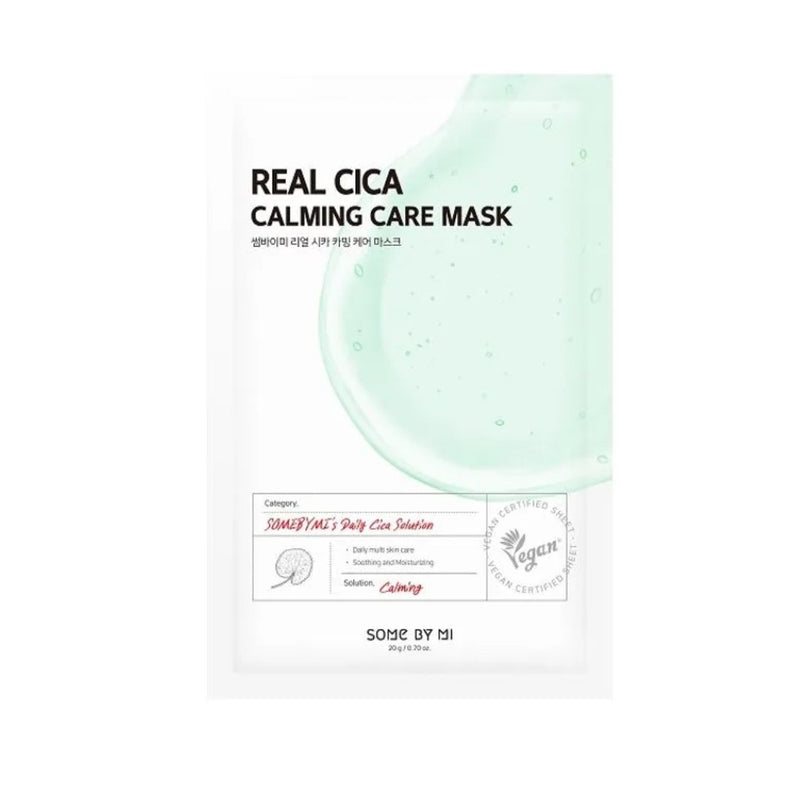 Mascarilla Facial Some By Mi Real Cica Calming Care Mask 20g