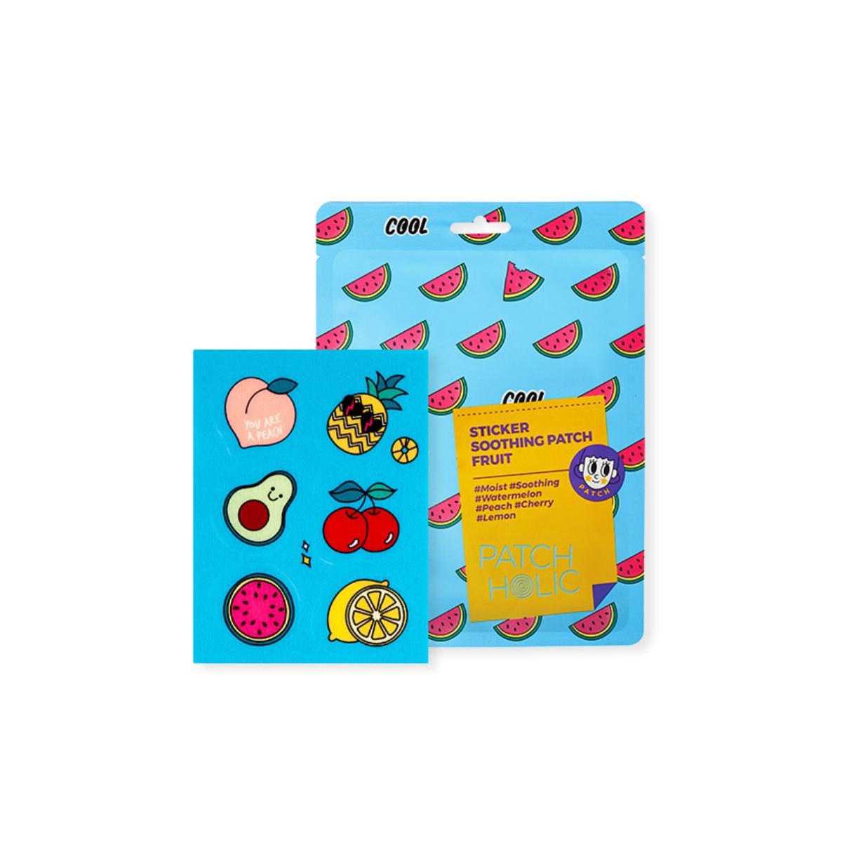 Comprar Parches PATCH HOLIC Sticker Soothing Patch Fruit – Planet Skin