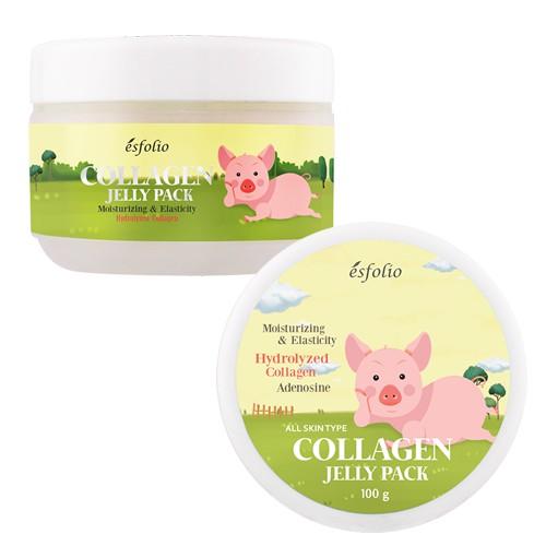 Esfolio COLLAGEN MEMORY SHAPE JELLY PACK face mask 