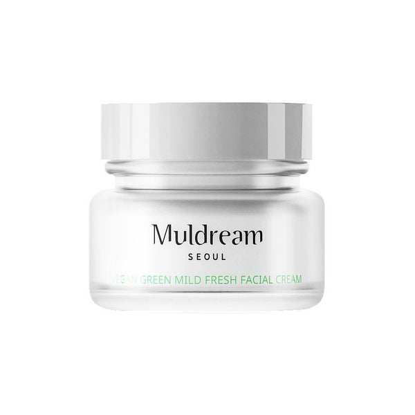 Vegan cream Muldream Vegan Green Mild Fresh Facial Cream 50gr