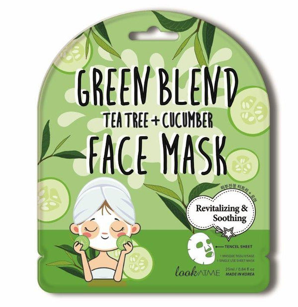 Look at Me GREEN BLEND TEA TREE CUCUMBER FACE MASK