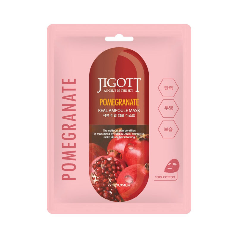 Jigott Pomegranate Real Ampoule Mask ...