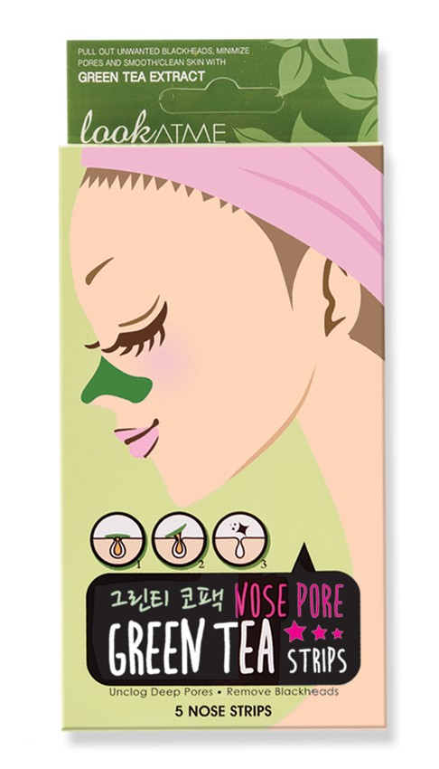 Patchs nasaux Look at Me NOSE PORE STRIPS GREEN-TEA