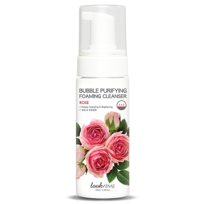 Limpiador facial Look At Me Bubble Purifying Foaming Cleanser Rose 150ml