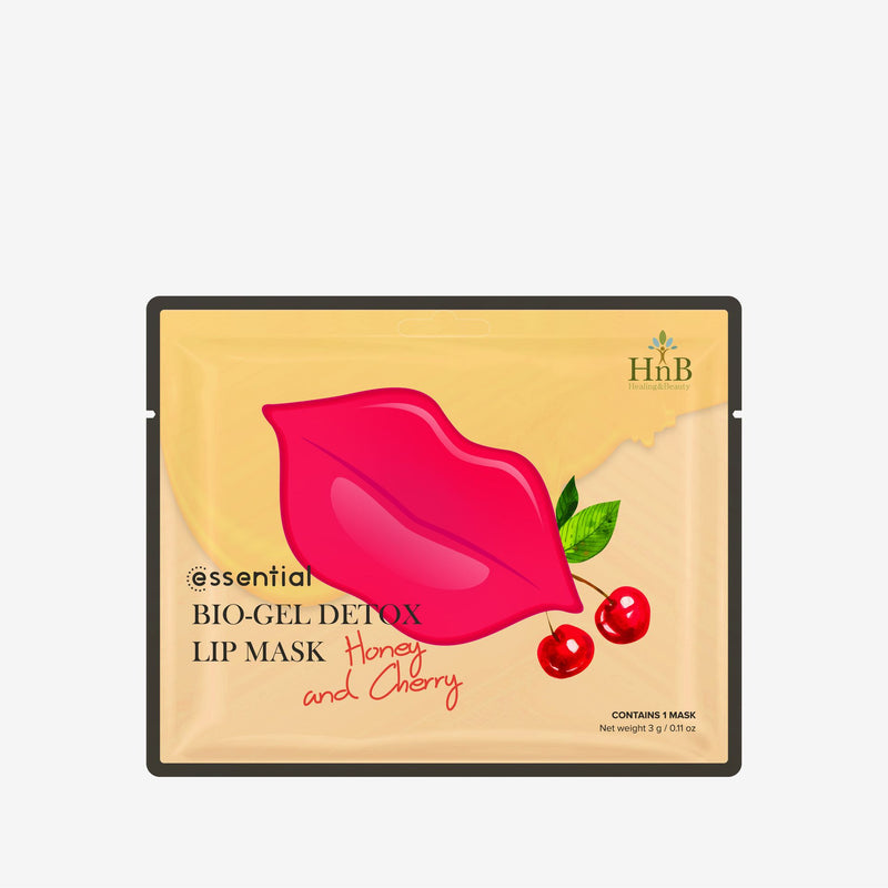 Parche de labios Hnb Bio-Gel Detox Lip Mask (Honey & Cherry) 3g