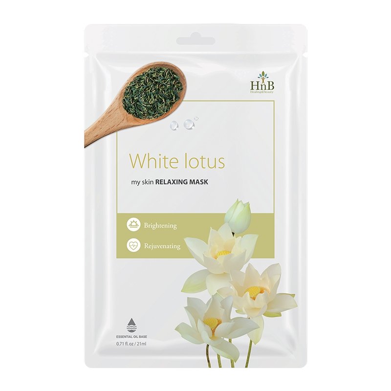 Mascarillas HNB White Lotus My Skin Relaxing Mask 21ml