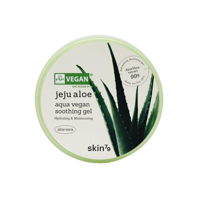 Gel Facial y Corporal Skin79 Jeju Aloe Aqua Vegan Soothing Gel 300g