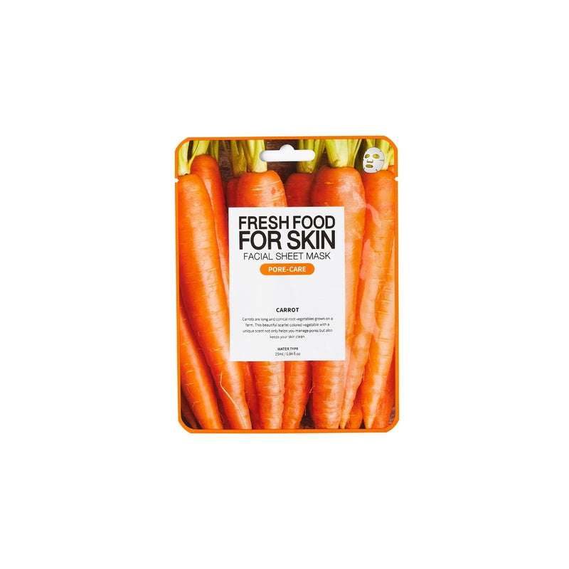 Mascarilla facial Farm Skin Freshfood For Skin Facial Sheet Mask (Carrot) 25ml