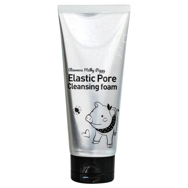 Elizavecca Milky Piggy Elastic Pore Cleansing Foam Facial Cleanser and Mask 120 ml