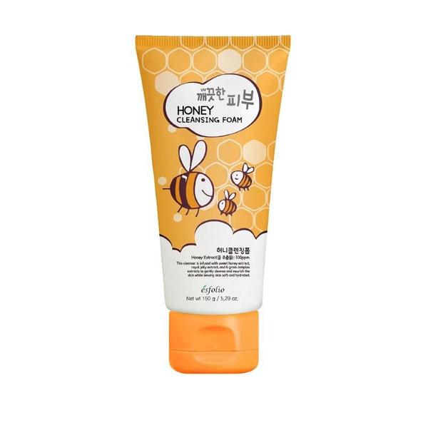 Esfolio Pure Skin Honey Cleansing Foam Facial Cleanser 150g 