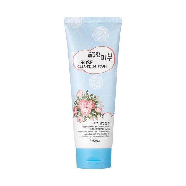 Esfolio Pure Skin Rose Cleansing Foam Facial Cleanser 150g