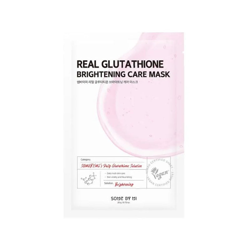 Mascarilla Facial Some By Mi Real Glutathione Brightening Care Mask 20g