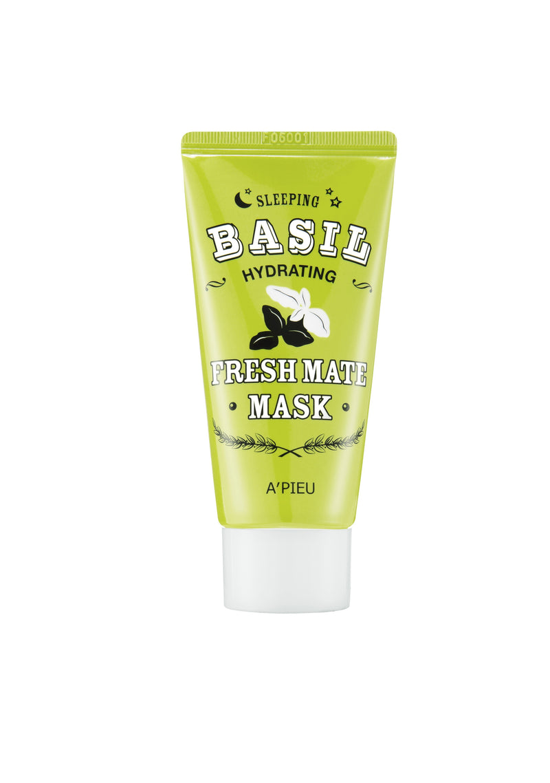 Mascarilla facial A'pieu Fresh Mate Basil Mask (Hydrating) 50ml