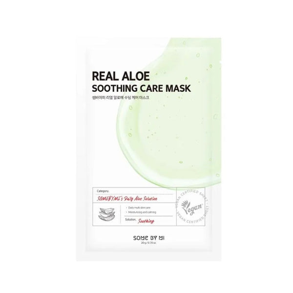 Mascarilla Facial Some By Mi Real Aloe Soothing Care Mask 20g