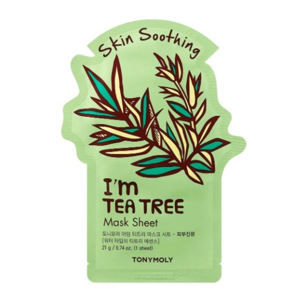 Buy Masks TONYMOLY I'M TEA TREE MASK SHEET β CALMING β Planet Skin