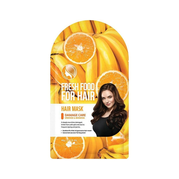Mascarilla para cabello Farm Skin Fresh Food For Hair Mask Damage Care (YELLOW) 40g