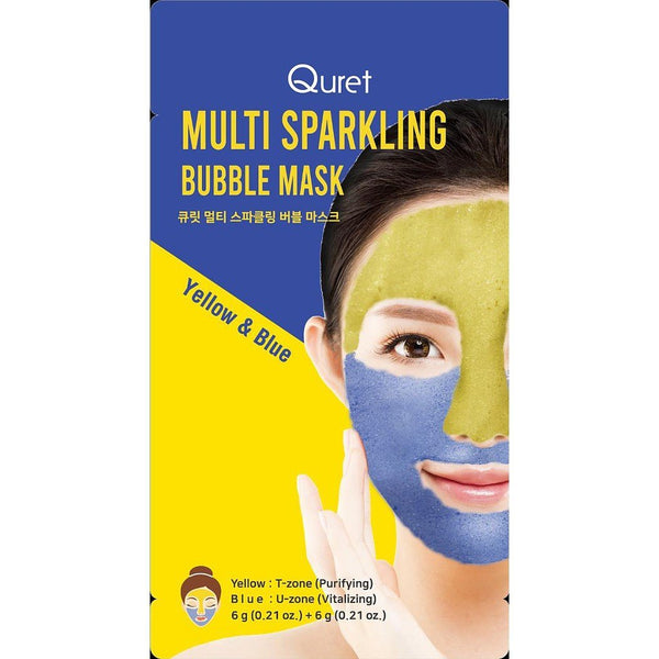 Quret Multi Sparkling Bubble Face Mask 6g + 6g