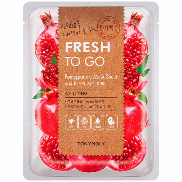 Tonymoly Fresh To Go Pomegranate Mask Sheet 25g