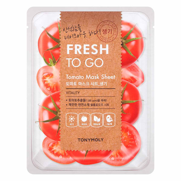 Tonymoly Fresh To Go Tomato Mask Masque en tissu 20 g