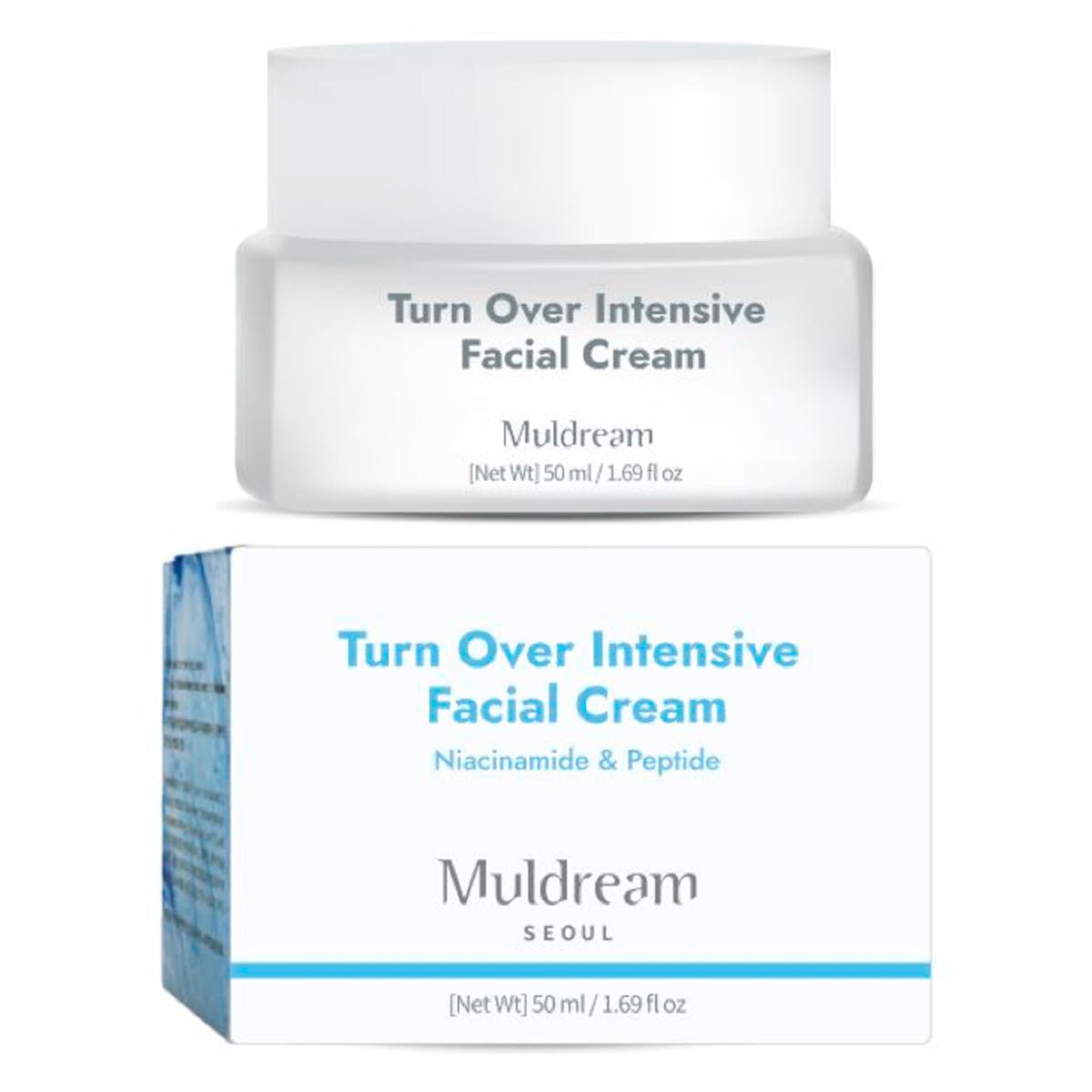 Buy MULDREAM TURN OVER INTENSIVE FACIAL CREAM- NIACINAMIDE PEPTIDE ...