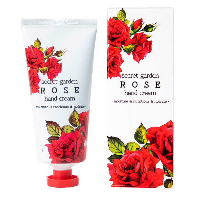 Crema de manos Jigott Secret Garden Rose Hand Cream 100ml