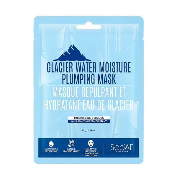 Mascarilla facial Soo'Ae Glacier Water Moisture Plumpling mask 25g