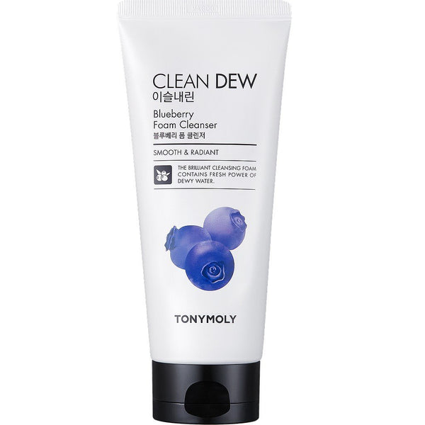 Tonymoly Clean Dew Nettoyant pour le visage à la myrtille 180 ml