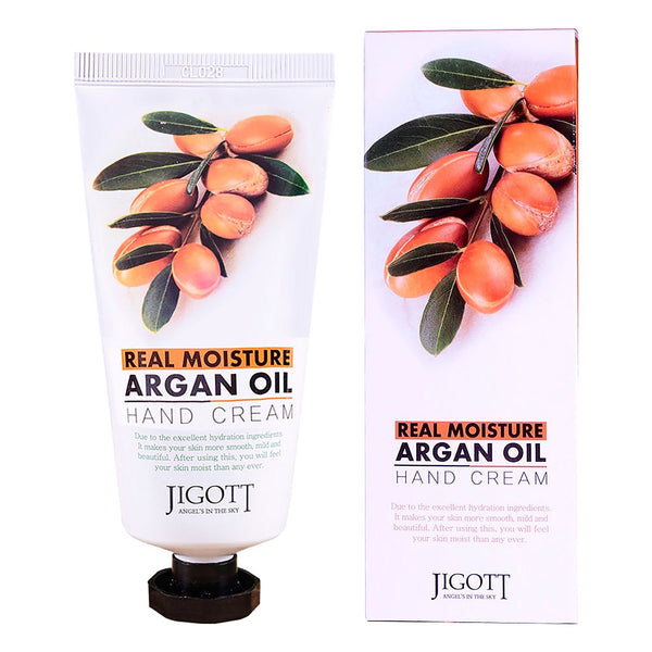 Crema de manos Jigott Real Moisture Argan Oil Hand Cream