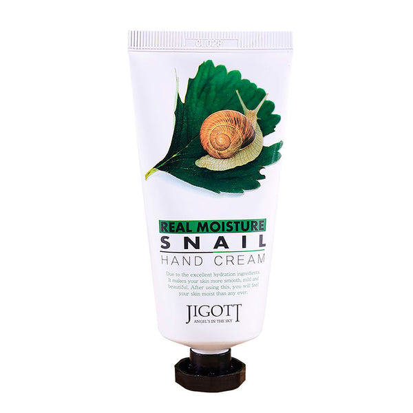 Crema de manos Jigott Real Moisture Snail Hand Cream