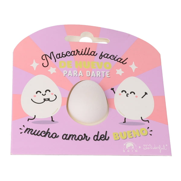 Mascarilla facial Mr. Wonderful Night Miracle Egg
