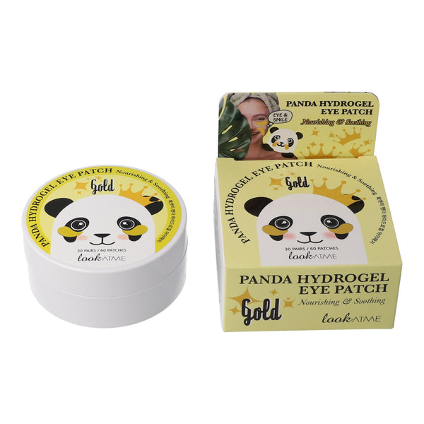LOOK AT ME PANDA HYDROGEL GOLD EYE PATCHES